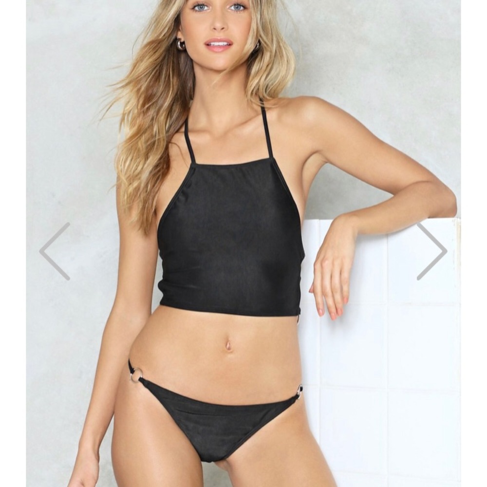 Nasty Gal O-Ring the Alarm Bikini set